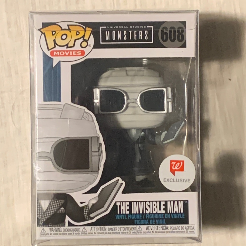 The invisible man Funko pop (NWT)